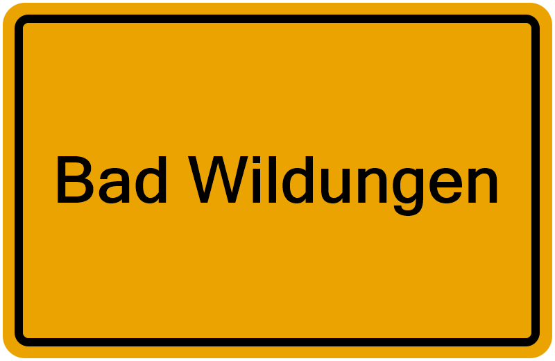 Handelsregisterauszug Bad Wildungen